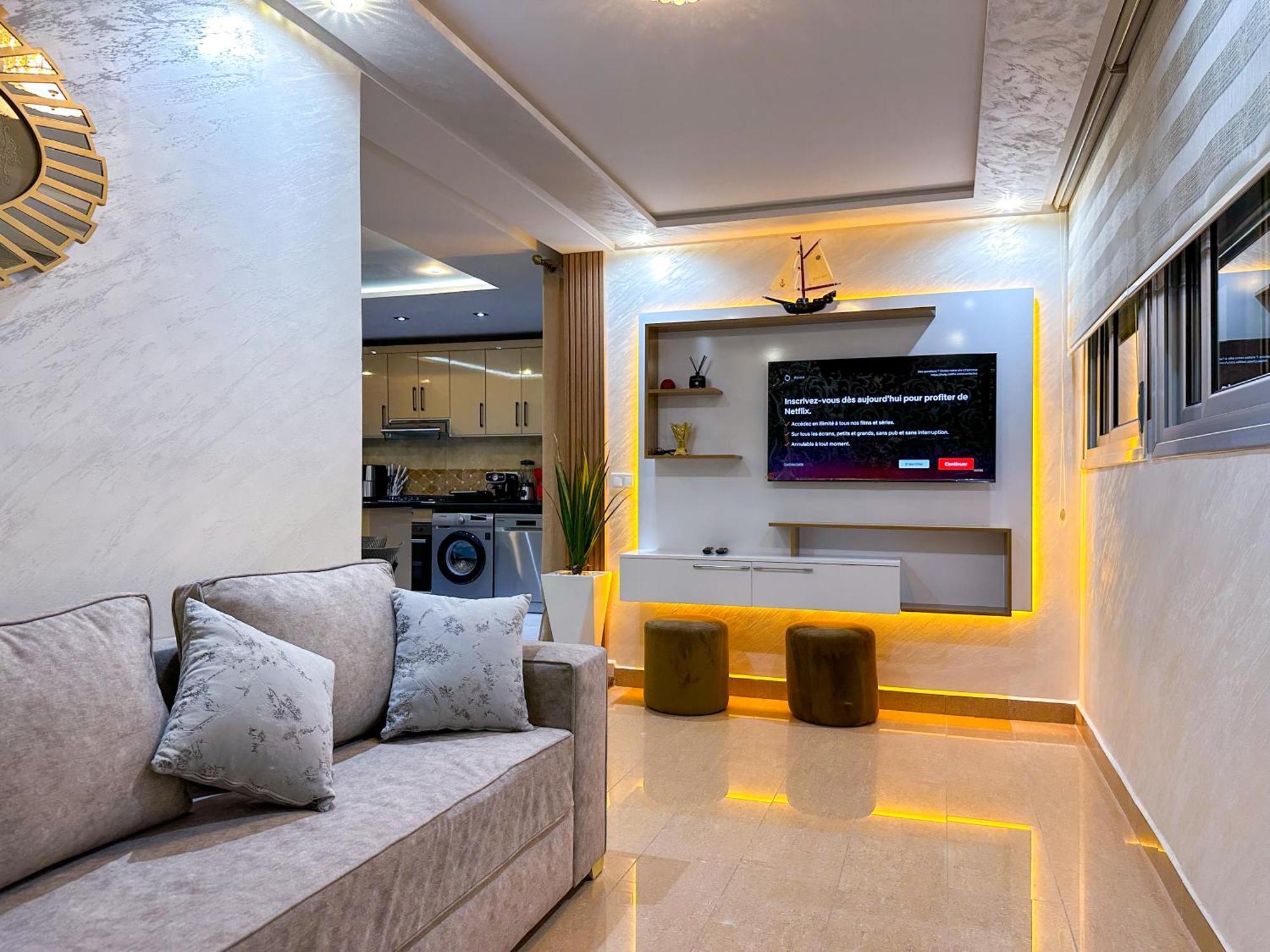 Elite Holiday Home - Luxury & Centric Flat Tanger Ngoại thất bức ảnh
